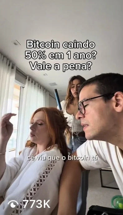 Reel do Rian sobre Bitcoin