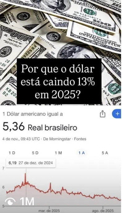 Reel viral do Rian sobre investimentos