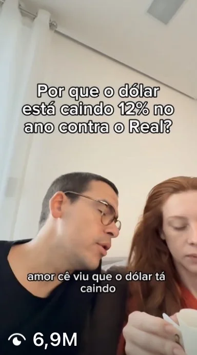 Reel viral do Rian sobre investimentos